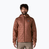 Pánska páperová bunda Patagonia Nano Puff Hoody dried vanilla