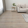 zahrada-XL Samolepiace podlahové dosky 20 ks PVC 1,86 m² sivohnedé 330158