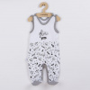 Dojčenské bavlnené dupačky New Baby Music Biela 80 (9-12m)
