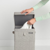 BRABANTIA To Go Magic Box šedá - špinavník / koš na prádlo a polyesterové bielizeň