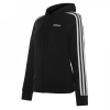 adidas Essentials 3 Stripe Zip Track dámska mikina Black/White XXL (24-26)