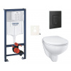 Grohe Závěsný wc set do lehkých stěn / předstěnová montáž Bau Ceramic SIKOGRSBAUEKF0