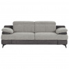 Livetastic DVOJMIESTNA POHOVKA, textil, svetlosivá, tmavosivá - Sedačky - 000552063702