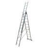 Multifunkčný hliníkový rebrík Solid Maxi 3x11 - Hardmaister