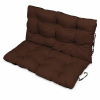 Poduszka na ławkę ogrodową huśtawkę 120x60x50 brąz (Poduszka na ławkę ogrodową huśtawkę 120x60x50 brąz)