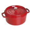 Staub Hrniec STAUB okrúhly 24cm červený 3,8l