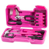 Strend Pro 233304 Sada nářadí pro ženy LADIES PINK SET01, 39 dílů, růžová, v kufříku