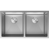 Mexen Binox nerezový drezu 2-komorový 800 x 450 mm, inox - 6421802000-01