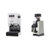 Gaggia Classic E24 BC, white + Eureka Mignon Zero 65 All Purpose, CR white