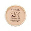 Rimmel Stay Matte Powder Kompaktný púder 5 Silky Beige 14 g