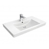 Villeroy & Boch Subway 2.0 - Umývadlo 80x47 cm, s prepadom, otvor na batériu, CeramicPlus, alpská biela 71758GR1