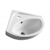 Aqualine LUIGI keramické umývadlo rohové 34x34cm SPH FS161