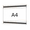 Plastová kapsa A4 na šířku typ C 2x magnet - PVC kapsa A4Š - 2x magnet - 1 ks