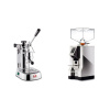 La Pavoni Professional Lusso + Eureka Mignon Perfetto, CR chrome