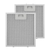 Hliníkový tukový filter, pre digestory Klarstein, 23 x 26 cm, 2 kusy, náhradný filter, príslušenstvo (CGCH2-AI-Filter)