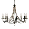 Searchlight Maypole 8Lt Pendant - Antique Brass Metal
