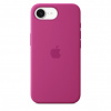 Apple iPhone 16e Silicone Case – Fuchsia MD3W4ZM/A