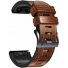 Pásik YIVO pre Garmin 22 mm, hnedý