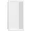 Hansgrohe XtraStoris Original - Výklenok do steny s rámom, 300x150x70 mm, matná biela 56092700