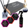 SMELL OF LIFE Darčeková sada 5 for HER - Vonný difuzér 100 ml La Vie Est Belle - Parfém do bytu/auta La Vie Est Belle 200 ml - Vôňa do auta La Vie Est Belle 10 ml - 3…