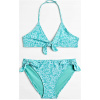 Detské plavky - Dva kusy h & m outfit 146 biely, tyrkysový, žltý (H&M Bikini 146/152 Stokrotki plavky)