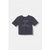 Detské bavlnené tričko United Colors of Benetton 3I1XC10QD.G.seasonal sivá 170