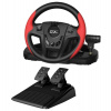 Genius GX Gaming SpeedMaster, Volant, pedály, řadicí páka, pro PC, PS3, PS4, USB, vibrace, černo-červený (31620003400)