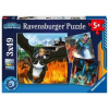 Ravensburger Puzzle - Ako vycvičiť draka Deväť kráľovstiev 3x49 dielikov