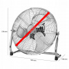 Kupelňový ventilátor - Podlahový ventilátor Clatronic VL 3731 (strieborná farba (Kupelňový ventilátor - Podlahový ventilátor Clatronic VL 3731 (strieborná farba)