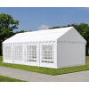 Párty stan 3x8m - PVC Standard Ohňovzdorný - Biela