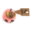 Dvěděti Drevená kľúčenka pompon Prasa