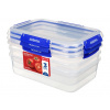 Sistema KLIP IT PLUS Krabička na potraviny 4 klipy 2,2 l, 3-pack