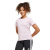 Detské bavlnené tričko adidas ružová farba, JF3678 140