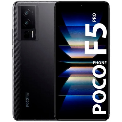 Poco F5 Pro 5G 12GB/256GB čierny (Dual Sim, 5G internet, 8-jadro, RAM 12GB, pamäť 256GB, WQHD+ AMOLED displej 6.67", 64MPix, NFC, 5160mAh)