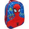 Úžasný Spiderman 3D zaoblená školská taška, batoh 26x10x32cm