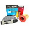 FILTRON SADA 3 FILTROV MERCEDES C-TRIEDA W204 C180 C200 KOMPRESSOR