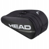 Tenisová taška Head Tour Racquet Bag L x 9 čierna/biela