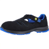 Bezpečnostné sandále - Atlas GX 350 S1 - čierna - modrá 21935 - výpredaj Veľkosť: 36