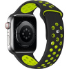 Eternico Sporty na Apple Watch 42 mm/44 mm/45 mm Mustard Yellow and Black AET-AWSP-YeBl-42