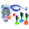 LEAN TOYS Hračka do vody - 2v1 sitko žralok, ryba s riasami