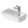 DURAVIT D-Neo závesné umývadielko s otvorom vpravo, bez prepadu, 400 x 220 mm, biela, 0739400041
