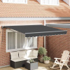 zahrada-XL Zatemniteľná markíza Antracit 300x250 cm látka 3329933