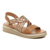 Tamaris Comfort 8-58707-42 hnedé dámske nadmerné sandále EUR 44