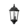 Vonkajšie retro a vintage svietidlo EGLO NAVEDO wall black 93459