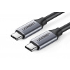 UGREEN UGREEN USB-C propojovací kabel 1m, šedý
