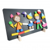 Detoa Magnetické puzzle Děti Detoa