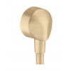 Hansgrohe Fixfit Prípojka hadice E bez spätného ventilu, kefovaný bronz 27454140-HG