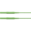 Schützinger bezpečnostné meracie káble [zástrčka 4 mm - zástrčka 4 mm] 50.00 cm zelená 1 ks; HSPL 8568 / AWG16 / 50 / GN