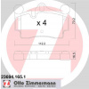 Zadné Brzdové platničky ZIMMERMANN - 7L0698451B
