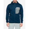Mikina na zips Columbia Tall Heights Hooded Grid Fleece Full Zip - collegiate navy/city grey
